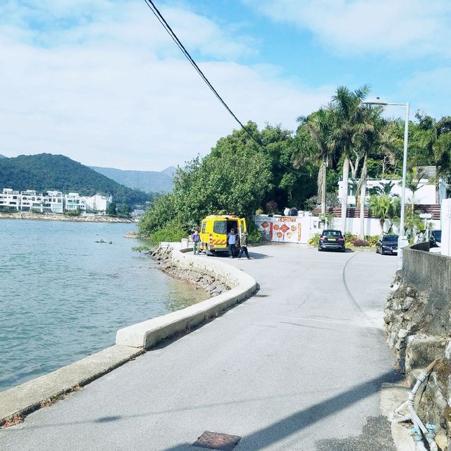 西貢，南圍村，天后古廟！和邱氏祠堂！