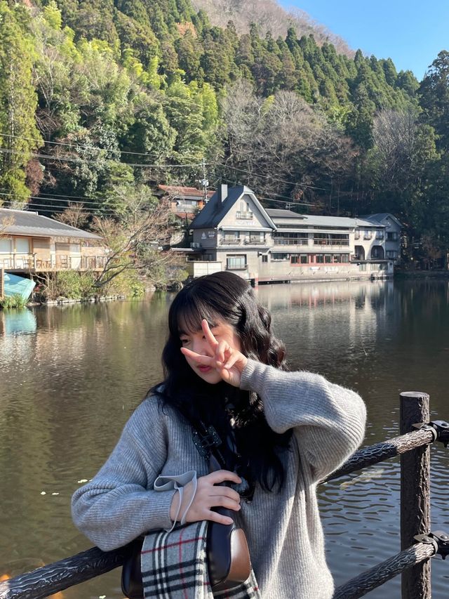 유후인에서 여유롭게 물멍 "긴린코 호수"🌳