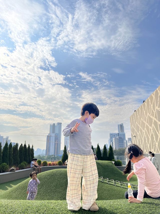 동탄 롯데백화점 야외테라스 즐기기
