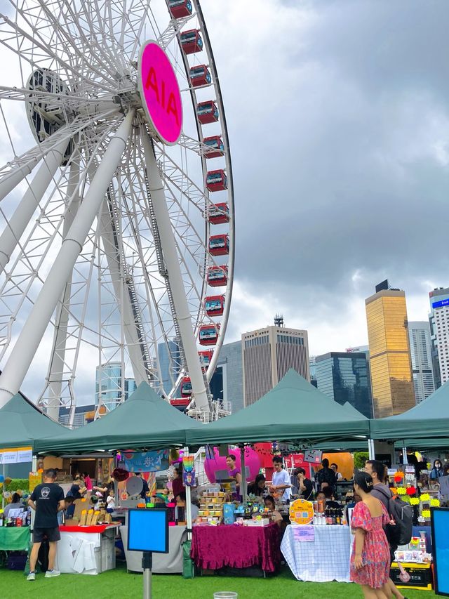 《Chill Under the Wheel》大型市集@香港摩天輪AIA Vitality Park