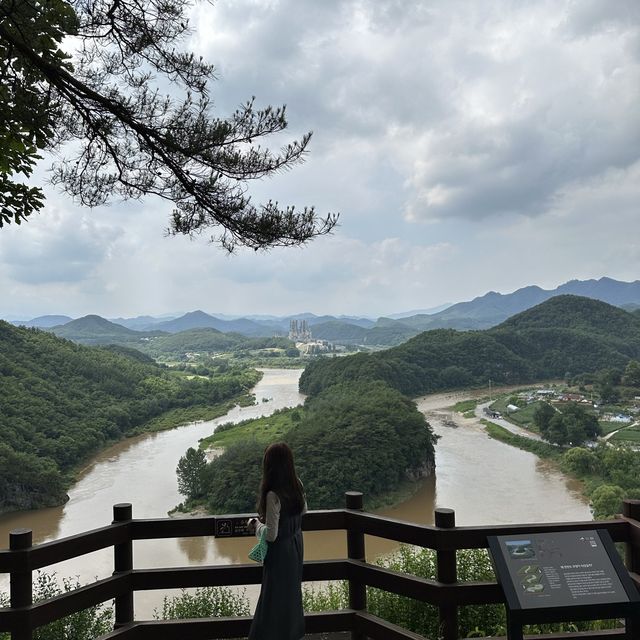 自然に出来た韓国地図！？すごすぎた！