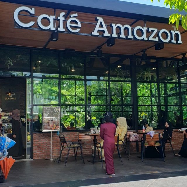 คาเฟ่สวนป่า Amazon @ ปตท.สิงหนคร