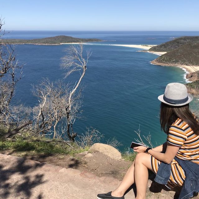 Awesome views at Tomaree Head Summit Walk