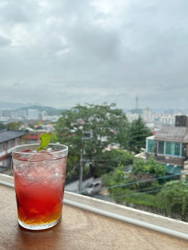 【韓国/大邱/カフェ】大邱のシンボル、83タワーの見えるカフェ