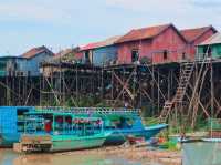 柬埔寨tonle sap river 遊船河之旅！