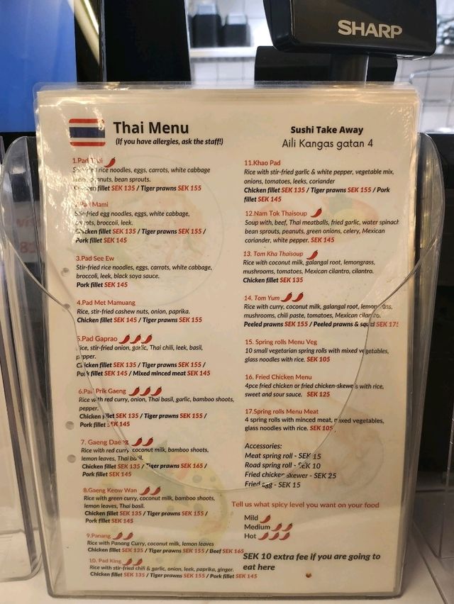 🍣SushiTakeAway by KhonThai in Kiruna,Sweden