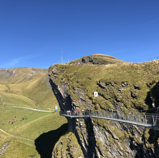 🇨🇭스위스 사진스팟👀 피르스트 클리프워크 파노라마뷰