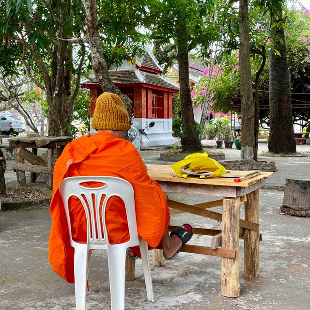 Luang Prabang's Novice Art Showcase