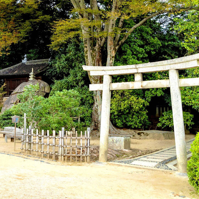 A scenic garden in Okayama