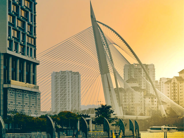 A prestigious bridge in Putrajaya