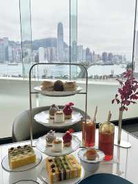 香港打卡最美維港景觀下午茶-香港麗晶酒店