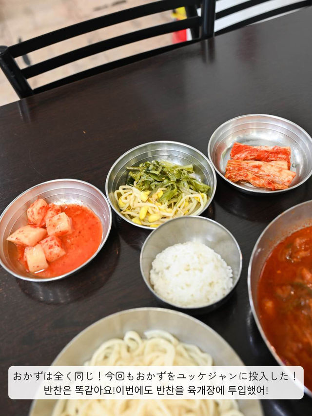 【ソウル / 江南】ひとりご飯｜ユッカル(ユッケジャンカルグクス)を食べてきた！