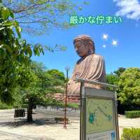 愛知県東海市　「聚楽園(しゅうらくえん）」の大仏