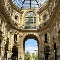 Oldest shopping gallery in Italy