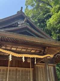 【福岡神社】線路沿いにある小さな趣のある神社