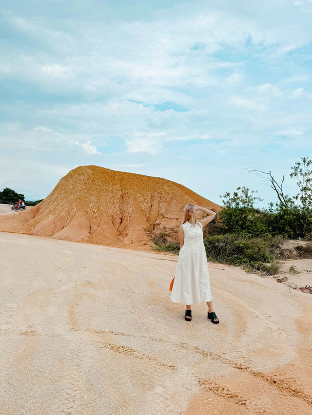 美しい白砂のビンタン砂丘🏜