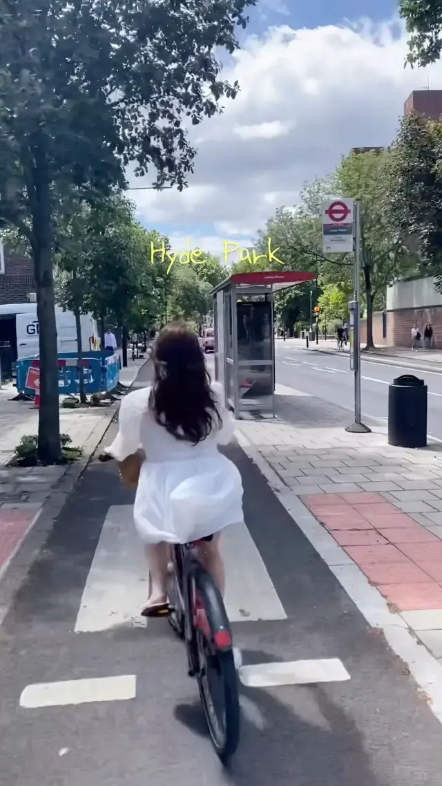 런던 따릉이 타고 하이드파크까지 💚🇬🇧