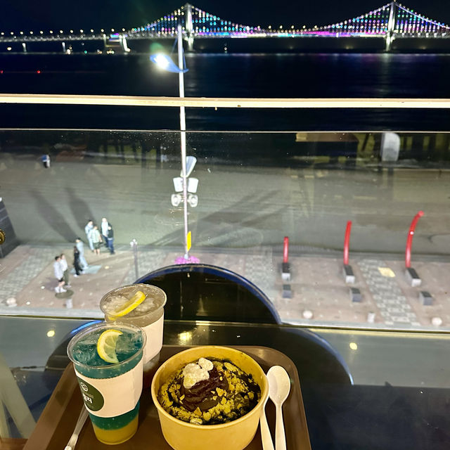 광안리 24시 오션뷰 카페!! 데이트하기 너무 최고인곳💖 