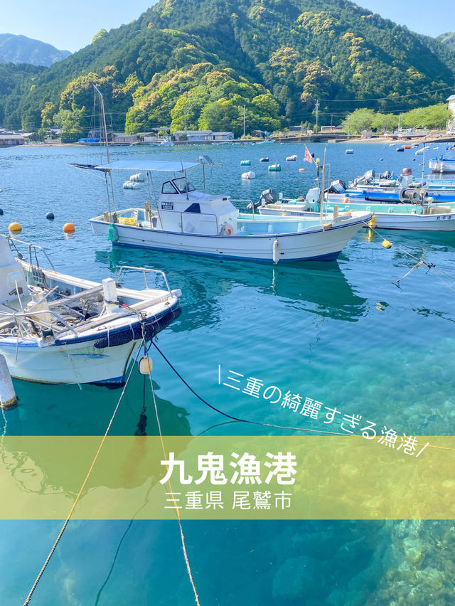 【三重 尾鷲市】三重県にある綺麗すぎる知る人ぞ知る漁港