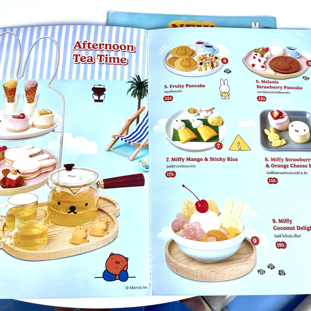 Miffy's Voyage Café Pattaya คาเฟ่น่ารักพัทยา