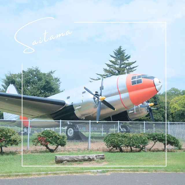 【埼玉】飛行機好き必見✈️「所沢航空記念公園」