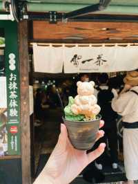 Special Matcha Sweets Kaminari Issa