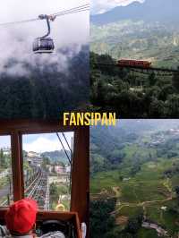 นั่งกระเช้าพิชิตยอดเขาสูงสุดอินโดจีน fansipan🚠⛰️