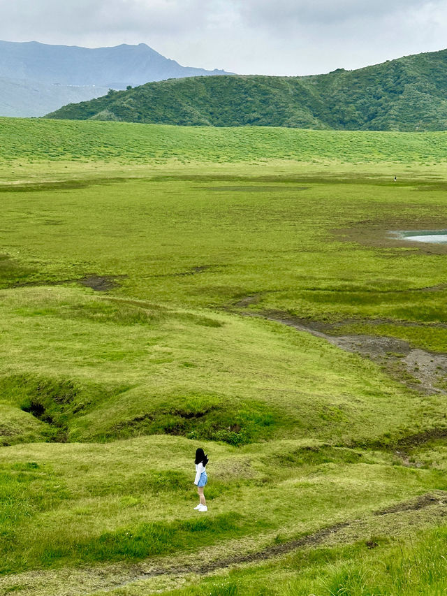 ⛰️ 草千里浜 - 阿蘇の絶景広がる大草原🌿
