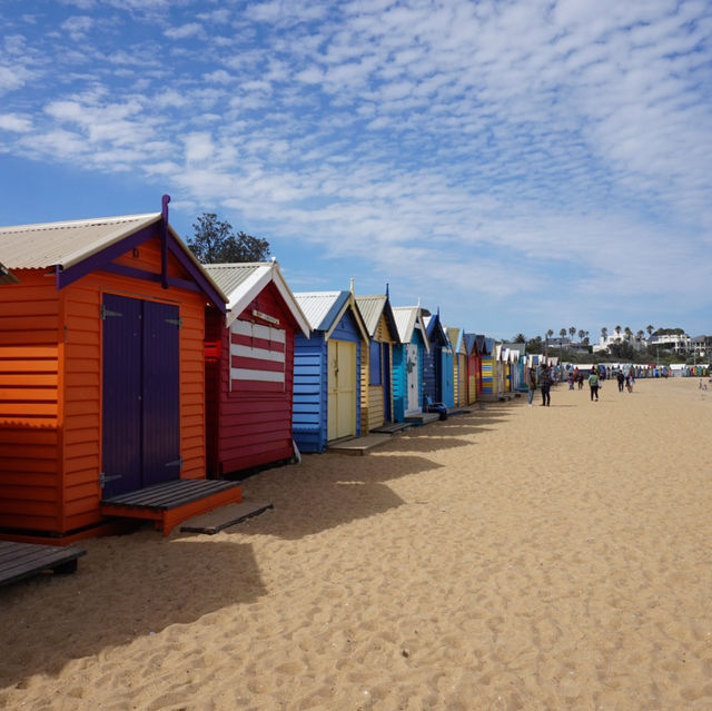 Colourful Bathing Boxes
