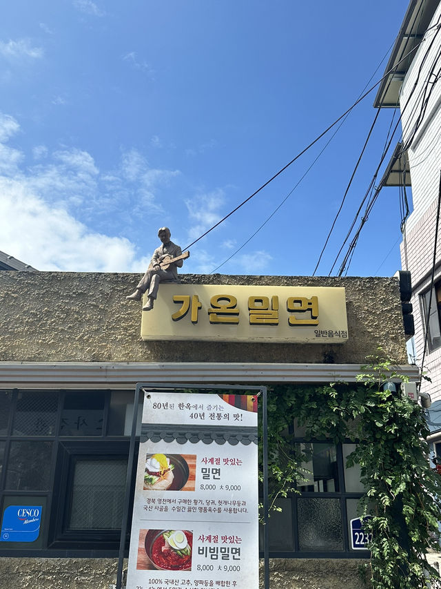 【韓国/大邱】大邱でも食べれる！釜山名物ミルミョン！
