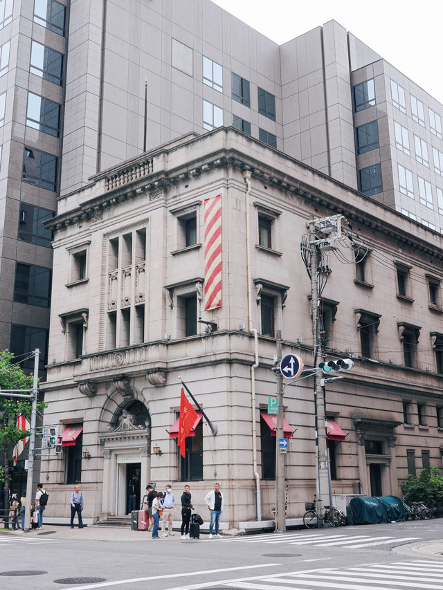 🍽️日本大阪舊銀行改建復古咖啡麵包店🤎