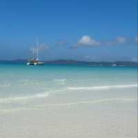 Helicopter Views, Boat Vibes, and Whitehaven Bliss!