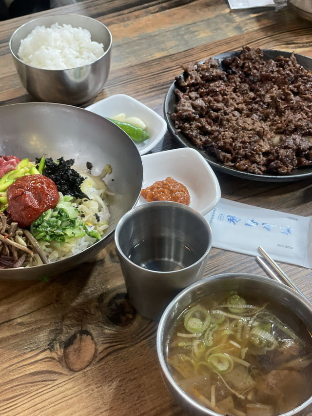 1915년부터 진주비빔밥을 계승해오고있는 천황식당 ⭐️