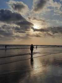 Sunset at Seminyak Beach 