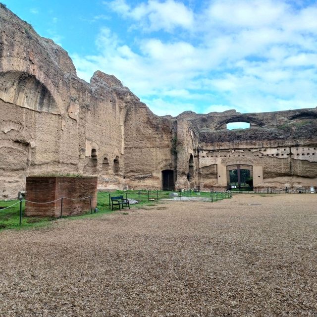 A visit to Terme di Caracalla in Rome