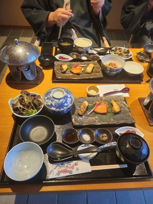 맛있는 코스요리 즐기기 좋은 시코츠코 다이이치 료칸❄️💙