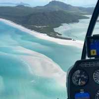 Whitsunday Wonders: A Helicopter Ride to Heaven on Whitehaven Beach