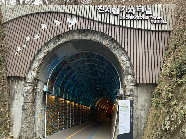 진주에서 숨겨진 철도 명소를 찾다, 진치령터널