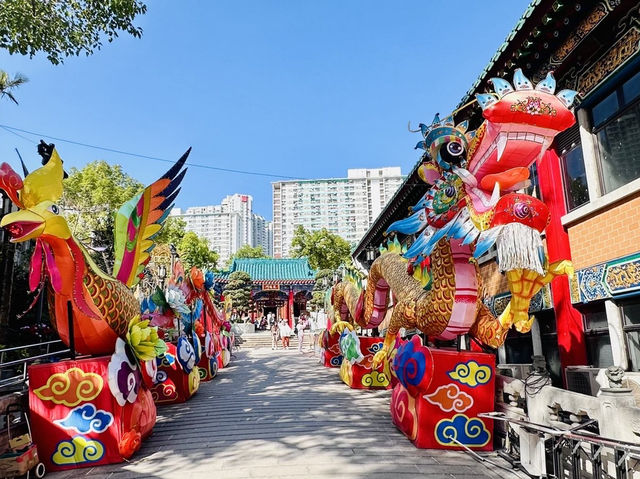 🇭🇰 圓玄學院 參觀古式廟堂！