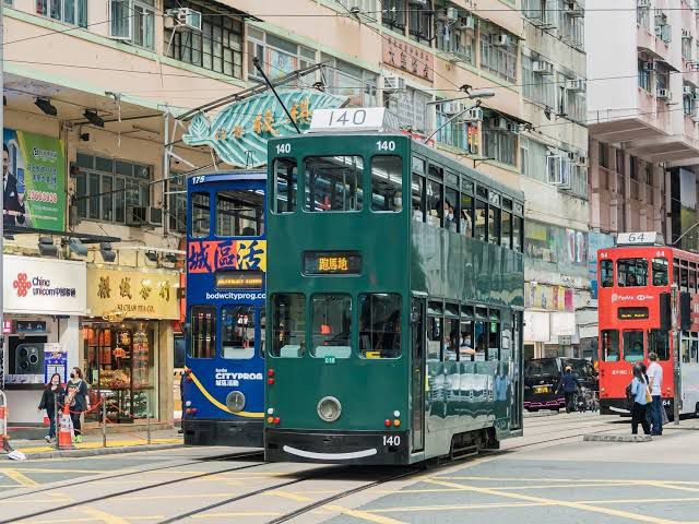  Hong Kong’s Tramway (Ding Ding)