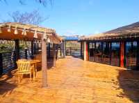We had a scumptious breakfast at The SEAES Hotel and Resort