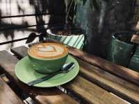 Step into a cafe of local Nanyang tropical vibe