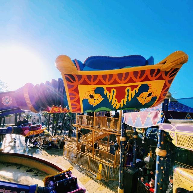 ✨ 乘著魔毯飛翔！巴黎迪士尼 Flying Carpets 體驗遊記