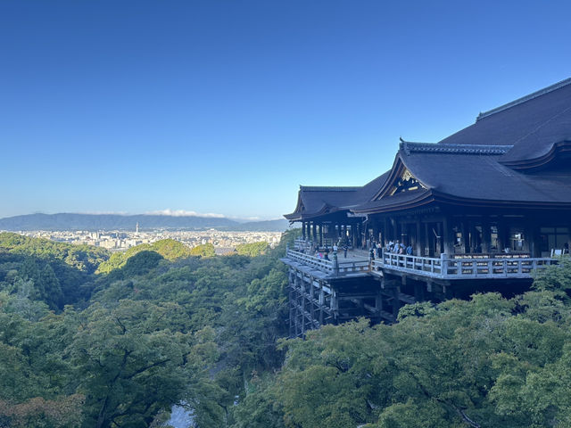 歷史與美景的完美交融：探訪京都的清水寺