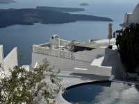 Beautiful weather in Santorini