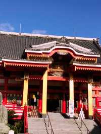 【千葉　銚子　犬吠埼だけじゃない。朱塗りの柱組が美しい飯沼山円福寺　飯沼観音】 