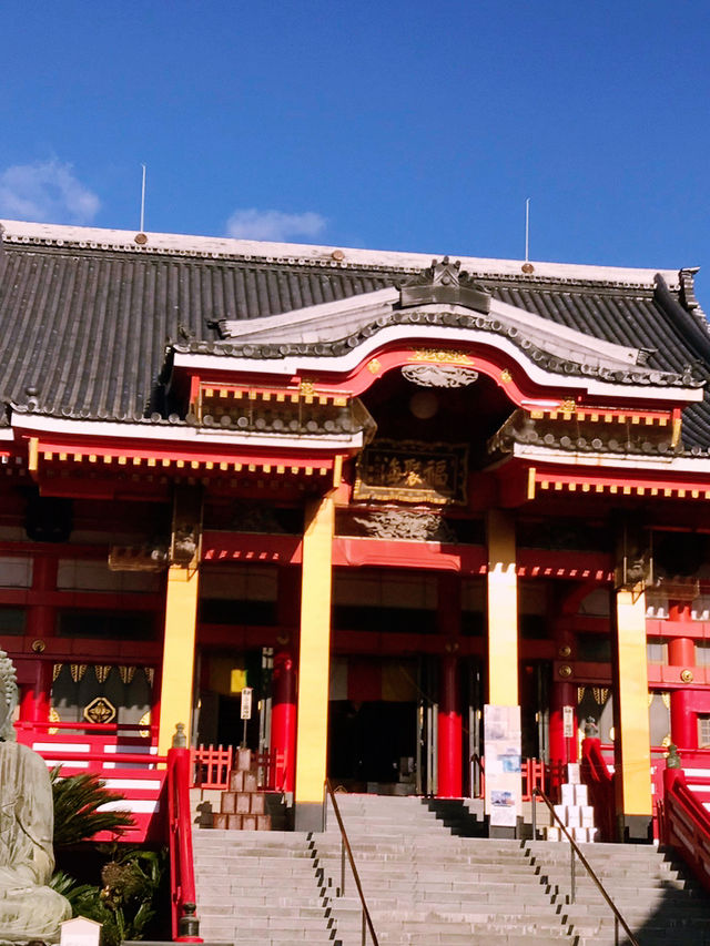 【千葉　銚子　犬吠埼だけじゃない。朱塗りの柱組が美しい飯沼山円福寺　飯沼観音】 