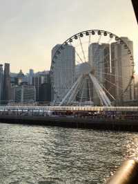Scenic Views from the Hong Kong Observation Wheel
