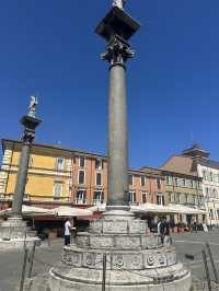 遊意大利拉文娜小鎮🇮🇹欣賞中世紀古建築🏛️
