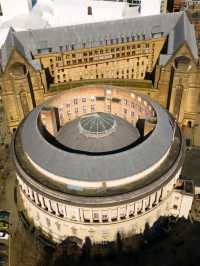 This is a wonderful old building from the outside, looming large over St. Peter's Square